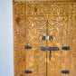 Hand Carved Wooden Mirror - Window - Moroccan artisanal craftsmanship - Exquisite wooden costume size