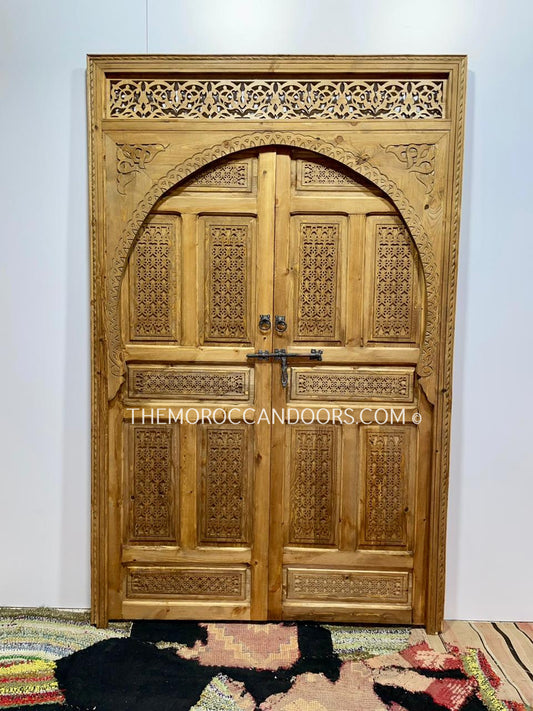 Bespoke Moroccan door adding character to your home