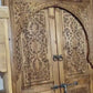 DOUBLE CARVED DOOR | Porte sculpté a la main | wall deco