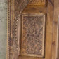 Double Antique Moroccan Carved Wooden Door | Wall deco | Boho Wooden Door