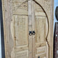 Double porte en bois de cédre naturel | Wall deco  | Carve Door | Wooden naturel Door