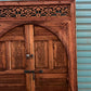 Wooden Door Rustique Wall décor, Intérieur Extérieur Door, Berbère Antique Old  Carved Morish door , Moroccan Décoration,