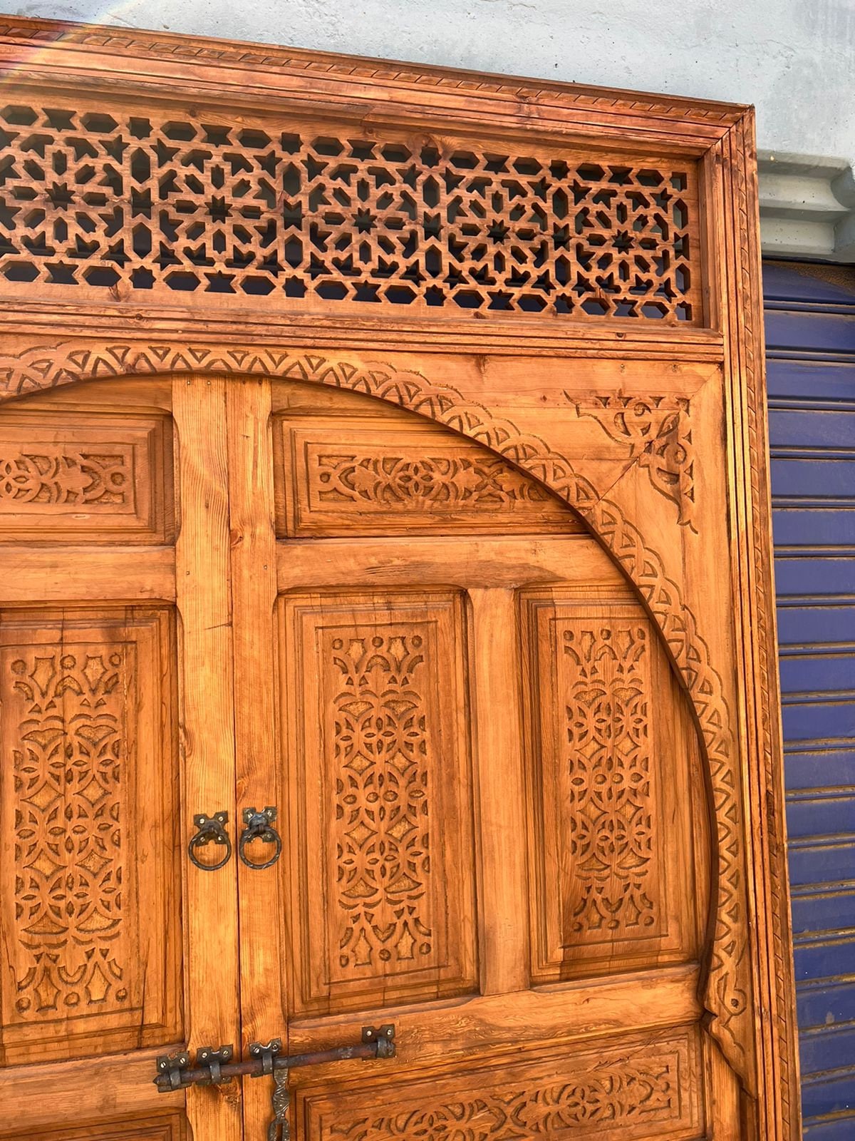 Magnifique Wooden Door Handcrafted with the best quality of wood, for your Home, Interior designer, home gift, Moroccan doors, modern door