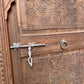 Moroccan Door Geometric Hand Carving For Interior Exterior Room Moorish Mediterranean Architectural Wood work house door house