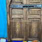 Andalusian Moorish Double Bedroom Door, Carve Panels Hand Carved Indoor With Handmade Moroccan Work, Carved Wooden Door