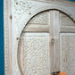 Carved Panels Hand Carved Indoor With Handmade Moroccan Work Andalusian Moorish Double Bedroom Door, Carved Wooden Door