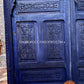 Fantastique Wooden Blue Interior Exterior door, This is A Royal Gate For Your Home Decor, Reclaimed Door, Entrance Doors, Hanging Headboard