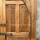 Rustic Barn Door, Moroccan Hand Carved Doors, Double Extra Large Custom Sliding Or Swinging Interior Door, Beautiful Solid Wood Doors,
