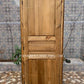 Carved Wooden Door Boho Style With Iron Carved Lock, Wooden Carved WRITING Door, Closet Interior Exterior Door.